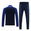 Al Nassr Trainings Sweatshirt Quarter-zip 2023-24 Blauw Zwarte - Heren